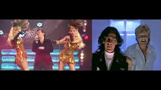 Modern Talking (Thomas Anders) - Cheri Cheri Lady (LaRCS, by DcsabaS, 2014)
LaRCS stands for Live and Record Combined Stereo, which means that on the left side you can hear a live performance, while on the right side the video clip/studio version.
In this case you can enjoy Cheri Cheri Lady from the Modern Talking (Thomas Anders and Dieter Bohlen). On the right side you can see the official music video clip (edited), while on the left side a live concert version from 2014 (Russia, Discotheque 80, edited and tempo adjusted). Modern Talking (Thomas Anders) - Cheri Cheri Lady (LaRCS, by DcsabaS, 2014)