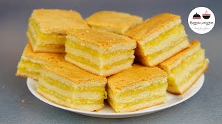 Пирожные с лимонно-апельсиновой начинкой  Homemade Cakes