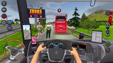 Highway Coach Bus Driver 🚍 Bus Simulator : Ultimate Multiplayer! Bus Wheels Games Android