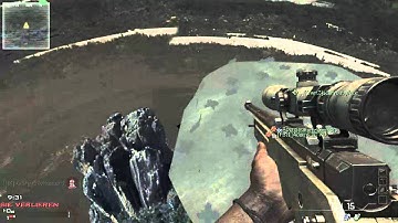 Call of Duty | MW3 | Falling Out Of Map Village Glitch [HD]