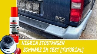 Nigrin Stossstangen Schwarz Im Test Tutorial Youtube