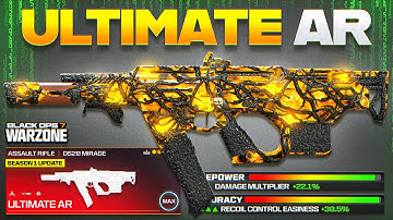 the *NEW* BEST AR META LOADOUT in BO7 WARZONE after UPDATE! (Best Assault Rifle Class in COD WZ S1)