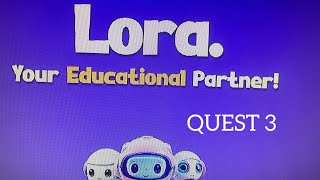 LORA Vr  Education and Learning App  / Quest 3 screenshot 5