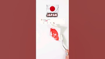 What color do mixed flags make?? #colormixing #oddlysatisfying #mixingcolors #asmr #satisfying