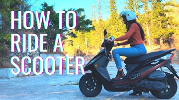 How to Ride a Scooter for Beginners | Everything You Need to Know to Ride a Scooter