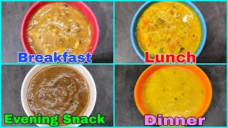 Baby Food Recipes For 10 Months To 3 Years | Baby Food Chart | Healthy Food Bites