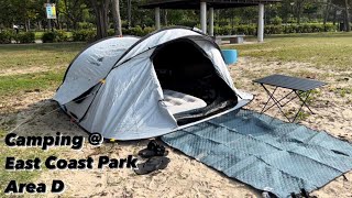 🇸🇬 East Coast Park Camping at Area D1
