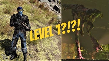 Fallout 76 - Level 1 Pipe Gun vs A Colossal Problem