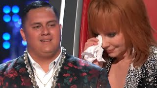 The Voice: Reba McEntire Brought to TEARS During Last Knockout Steals #SingingCompetition