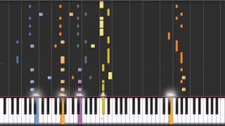 Video thumbnail of "Aquatic Ruin on Synthesia"