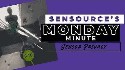 People Counting Sensor Privacy Settings