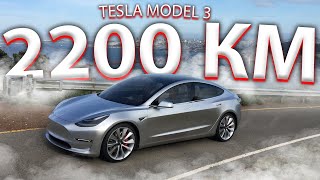 Путешествие 2200 Км На ТЕСЛЕ - Сколько Потратил? ✅ Бесплатные Зарядки в Италии ✅  Tesla Model 3