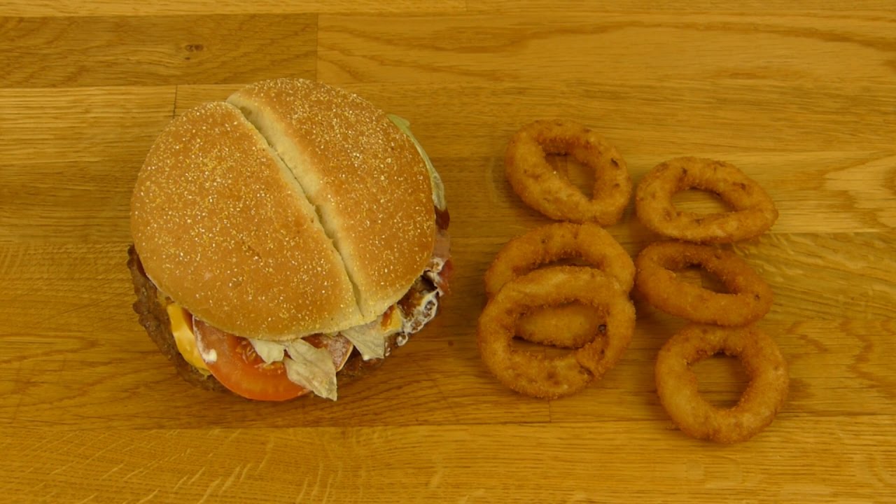 Burger King Double Steakhouse Onion Rings Youtube