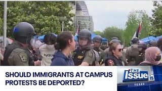 Should immigrants arrested at campus protests be deported? | FOX 7 Austin