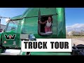 TRUCK TOUR! WHAT EXACTLY IS INSIDE OUR WESTERN STAR TRUCK?!? [MEET THE TRUCKERS- Alex and Randy]