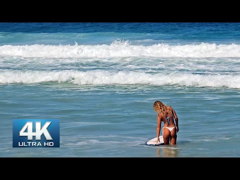 Beach in Brazil Rio de Janeiro immersive experience relaxing sound of waves and sounds of the beach