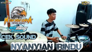 JAMMING SESSION - CEK SOUND INSTRUMEN NYANYIAN RINDU - NEW YOU CAMA