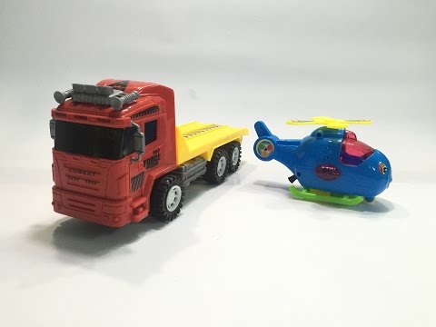 ô tô đồ chơi car toy ô tô chở máy bay đồ chơi plane toy 玩具车 飞机玩具 самолет игрушки @KidsmileTV