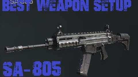 Call of Duty: Ghosts best SA-805 class setup!