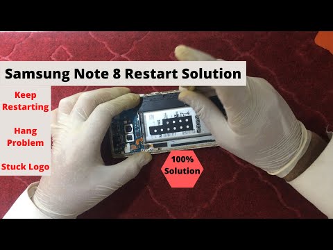 Samsung Note 8 Restarting or Hang Problem | Keep Restarting Solution | Note 8 Dead Problem