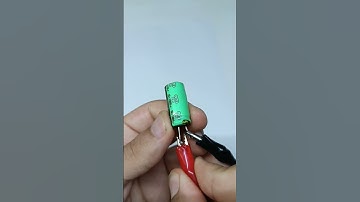 What happens by reversing the voltage to the capacitor?