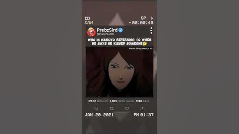 Thumbnail of Who is Naruto referring to when he says he kissed someone?🤔 #naruto #narutoshippuden #anime
