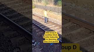 RRB Group D trackMan Work Profile subscribe #railwayrecruitment