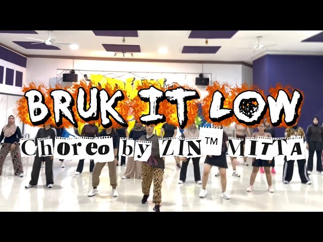 BRUK IT LOW - D.Riddim || ZUMBA DANCE WORKOUT || Choreo by ZIN™ MITTA || ZM Squad