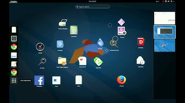 GNOME Shell Swarm Animation