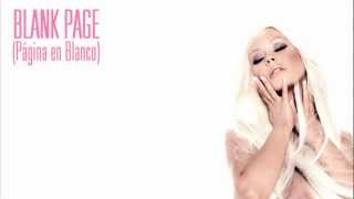 Christina Aguilera - Blank Page (Subtitulos en Español)