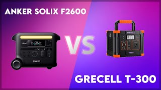 Anker Solix F2600 vs Grecell T-300 Technical Comparison