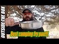 Stanley Adventure Fry Pan!!! Winter breakfast cookout!!! -Outside the Box-