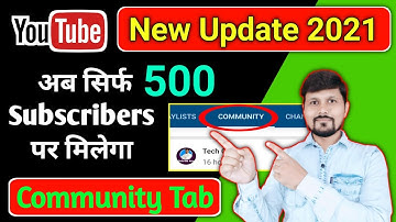 500 Subscribers Par Community Tab | Youtube Community Tab Enable Without 1k Sub