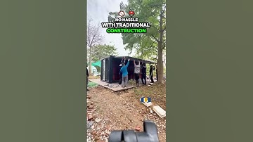 Would you consider this container house for your next project? 😎#PrefabBuilding #CGCH #CGCHcontainer