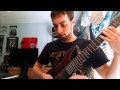 Eluveitie - The Call Of The Mountains (Guitar Cover W/ Outro Guitar Solo)