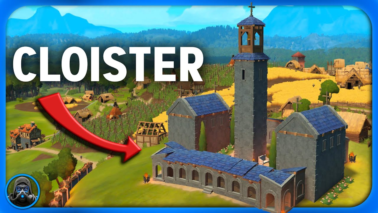 How to Build a Cloister Building in Foundation! (Step by Step Tutorial 2026)