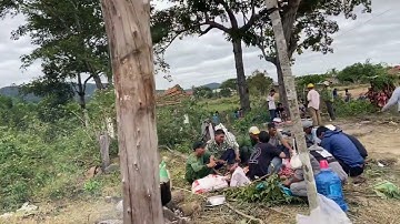 Phong tục Phục vụ nấu ăn cho ngày lễ bỏ mã của dân tộc Jrai Đất Bằng