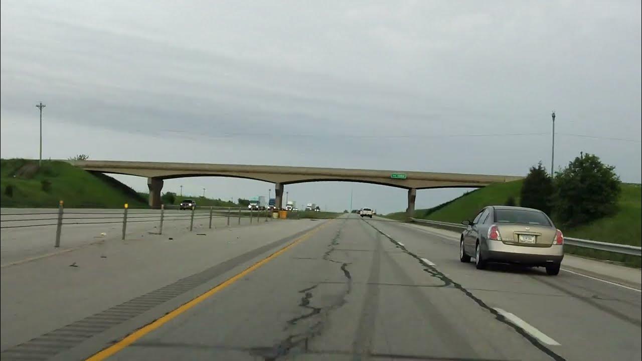 Interstate 70 Indiana (Exits 115 to 104) westbound YouTube