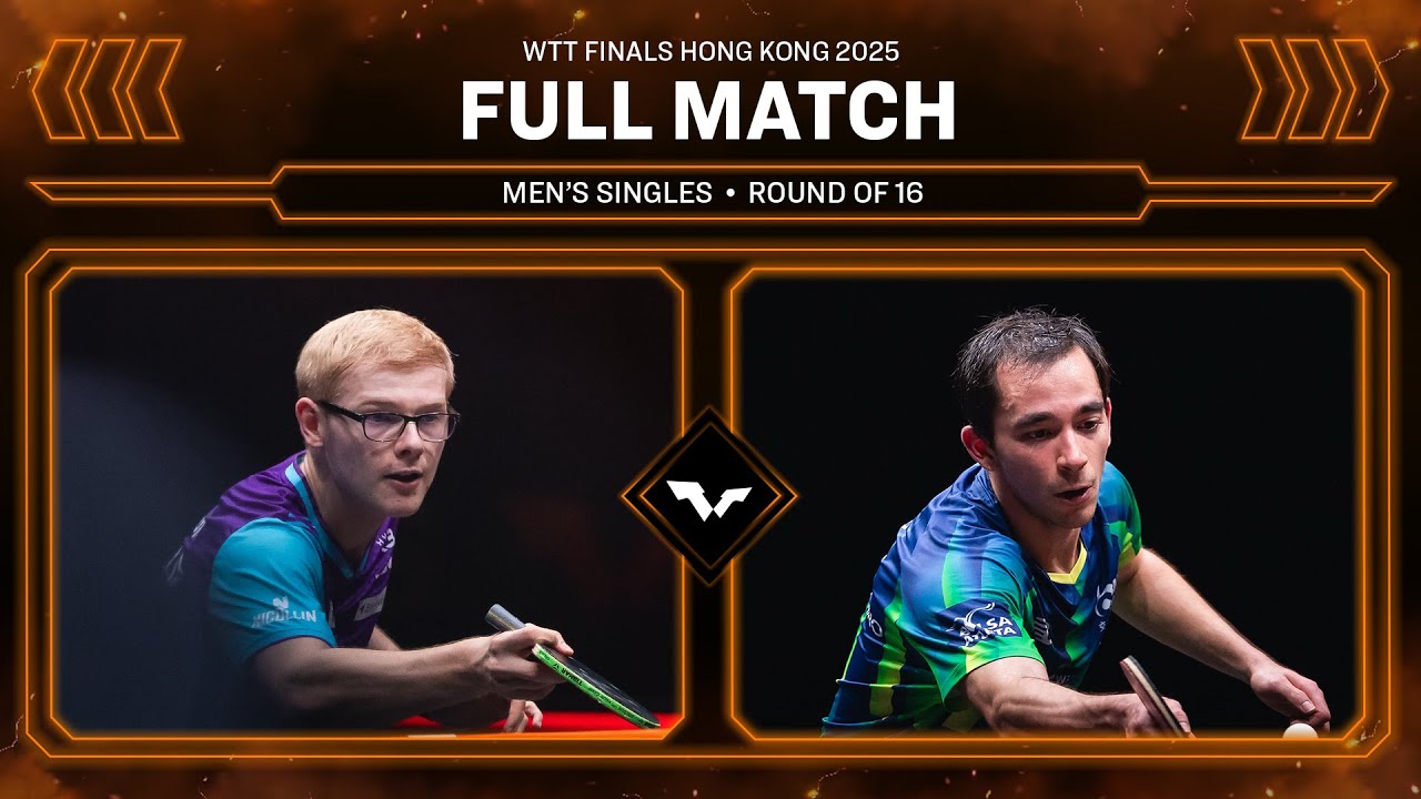 FULL MATCH | Felix Lebrun vs Hugo Calderano | MS R16 | #WTTHongKong 2025