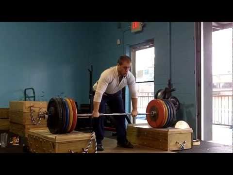 Travis Cooper - 192kg Block Clean - 1/20/2012