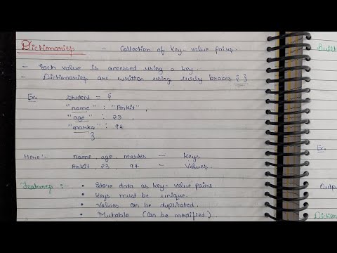 Python Lec 7 || Dictionaries ~ Built-in Methods , Built-in Functions, Dictionary Keys | Book & Talks