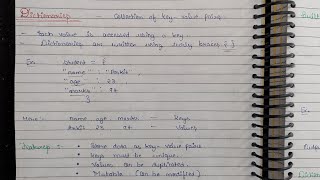 Python Lec 7 || Dictionaries ~ Built-in Methods , Built-in Functions, Dictionary Keys | Book & Talks