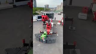 Test lift, 110 tons — let’s see if it holds！ #equipment #crane #work #sunhunk