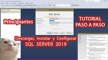 Descargar y configurar SQL Server 2019 en Español Paso a Paso