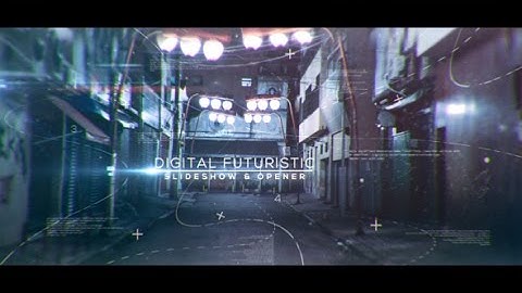 Digital Slideshow | After Effects Template | Video Displays