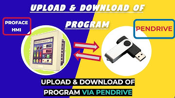 Proface HMI Program Download via Pendrive