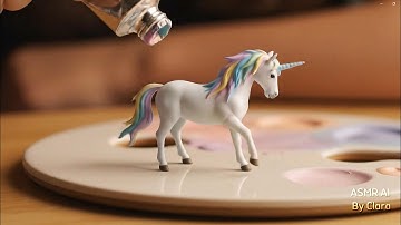 Magical AI Animals from Paint Tubes ✨🐧🦩 | ASMR Sleep & Relaxation.