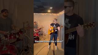 Whiny white guy + power chords + unnecessary mandolin - self awareness = Basket Case in a barn