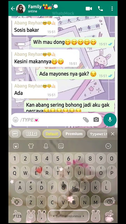 Pov :: ketika lo punya abang sesad 🗿| Fake Chat Whatsmock| [Part 1] # Fyp