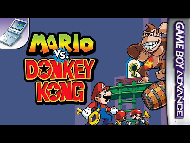 Game Boy Advance Mario VS Donkey Kong Box 